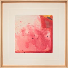 Pittura astratta, "Golden Twinkle" 2017 di Udo Haderlein