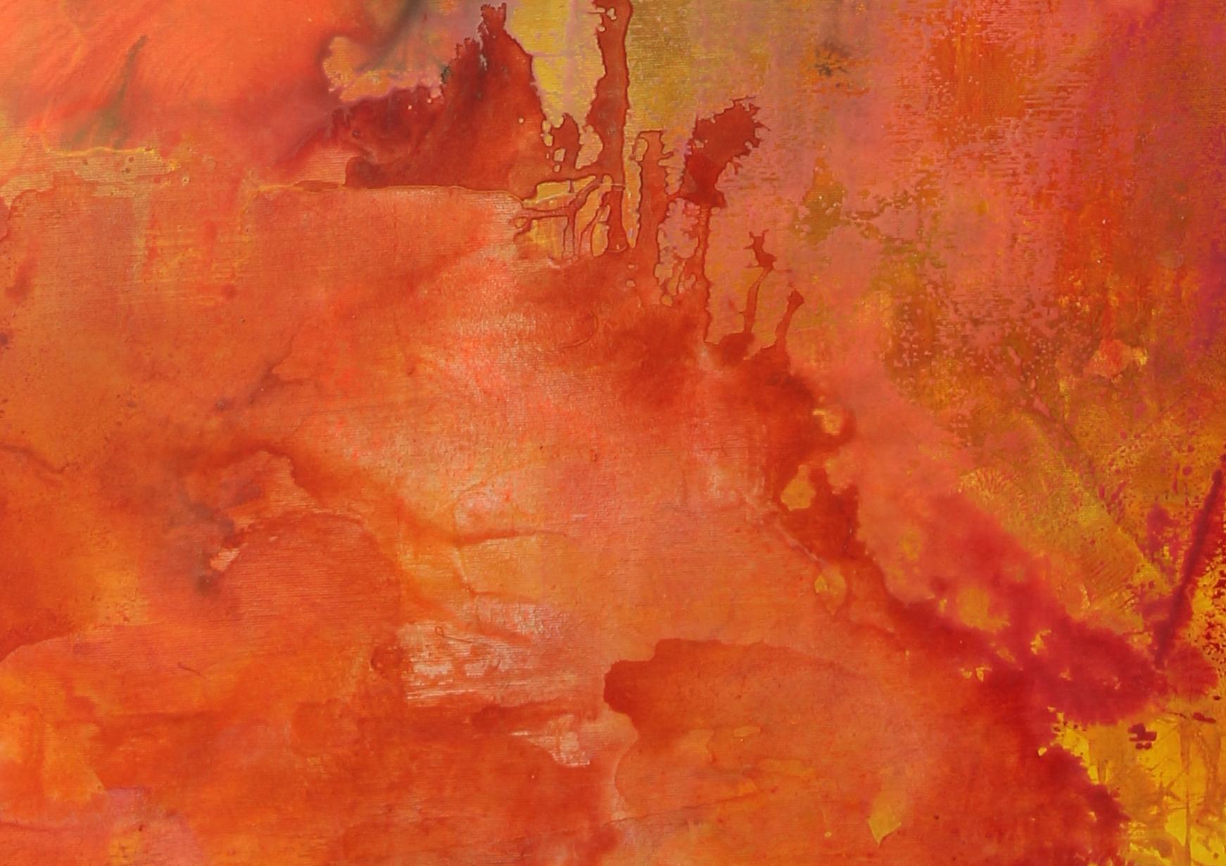 Abstraktes Gemälde „Creation moving on“, 2024, Udo Haderlein im Angebot 2