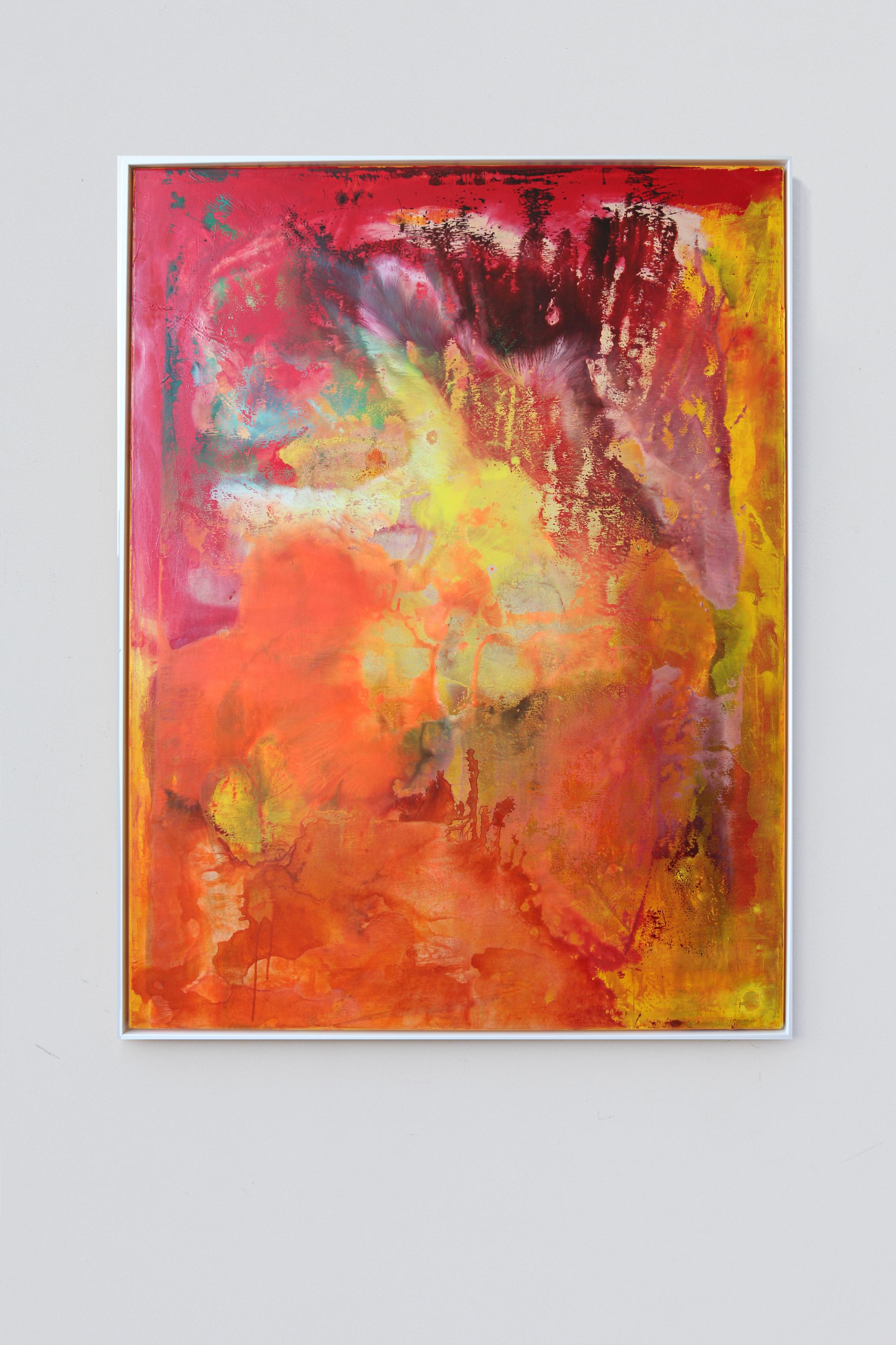 Abstraktes Gemälde „Creation moving on“, 2024, Udo Haderlein im Angebot 3
