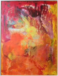 Abstraktes Gemälde „Creation moving on“, 2024, Udo Haderlein