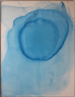 Abstract Painting "Dolphin Loop", 2024 by Udo Haderlein
