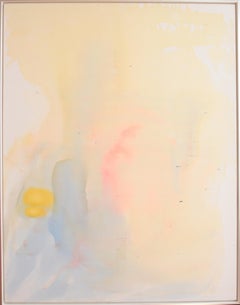 Pittura astratta "Melting into Harmony", 2024 di Udo Haderlein