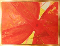 "Momenti di creazione" Pittura astratta, 2014 di Udo Haderlein
