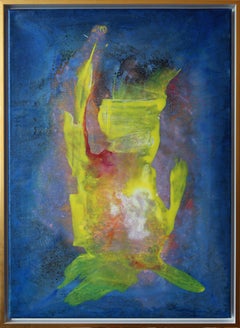Udo Haderlein Pittura astratta "Colori impossibili" 2016