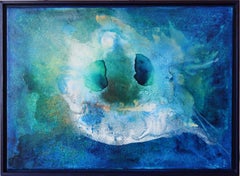 Udo Haderlein Abstract Painting "Unknown deep water fish", 2021 