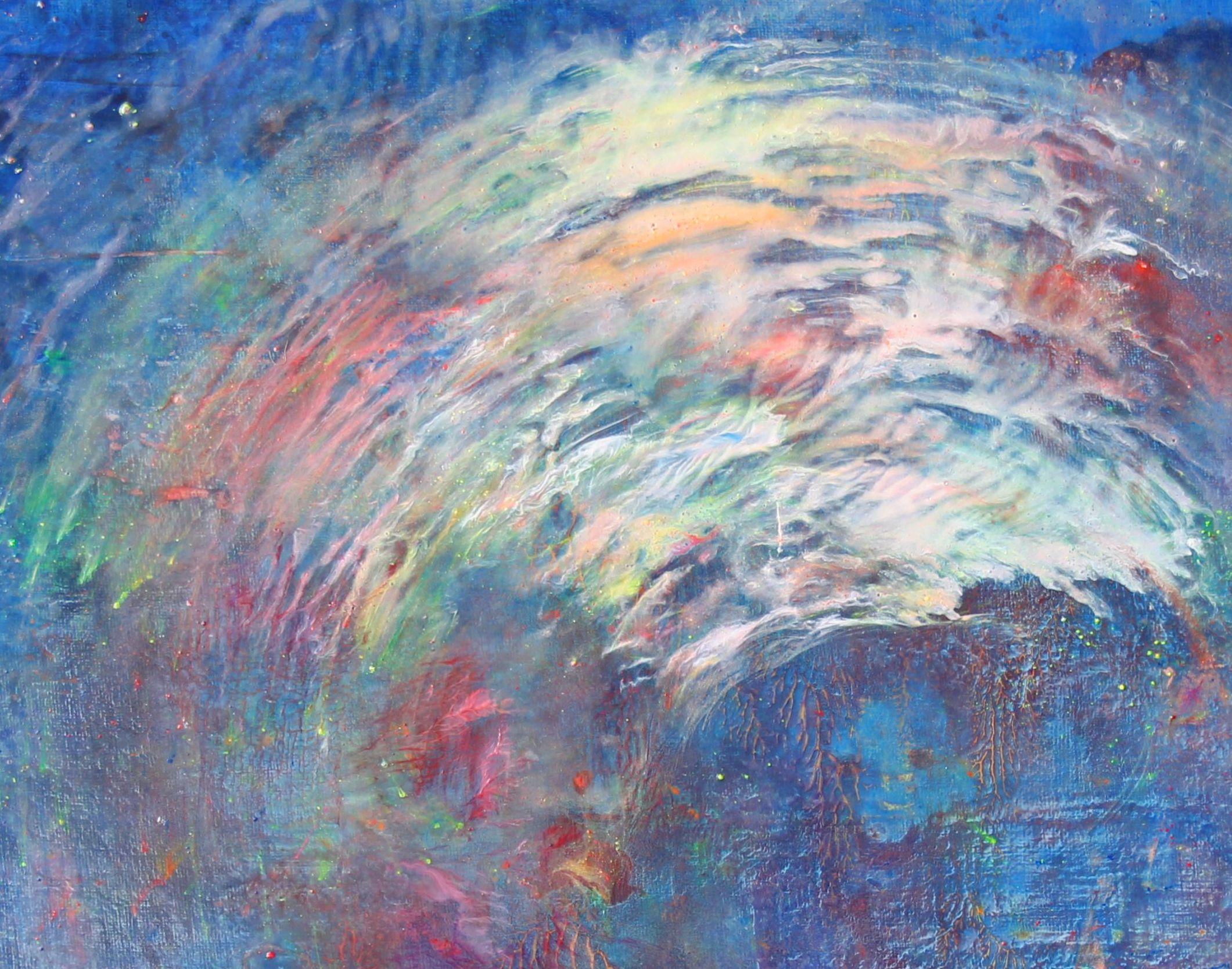 Udo Haderlein „Ocean Of Colors“, Abstrakte Farbe 2021 im Angebot 2