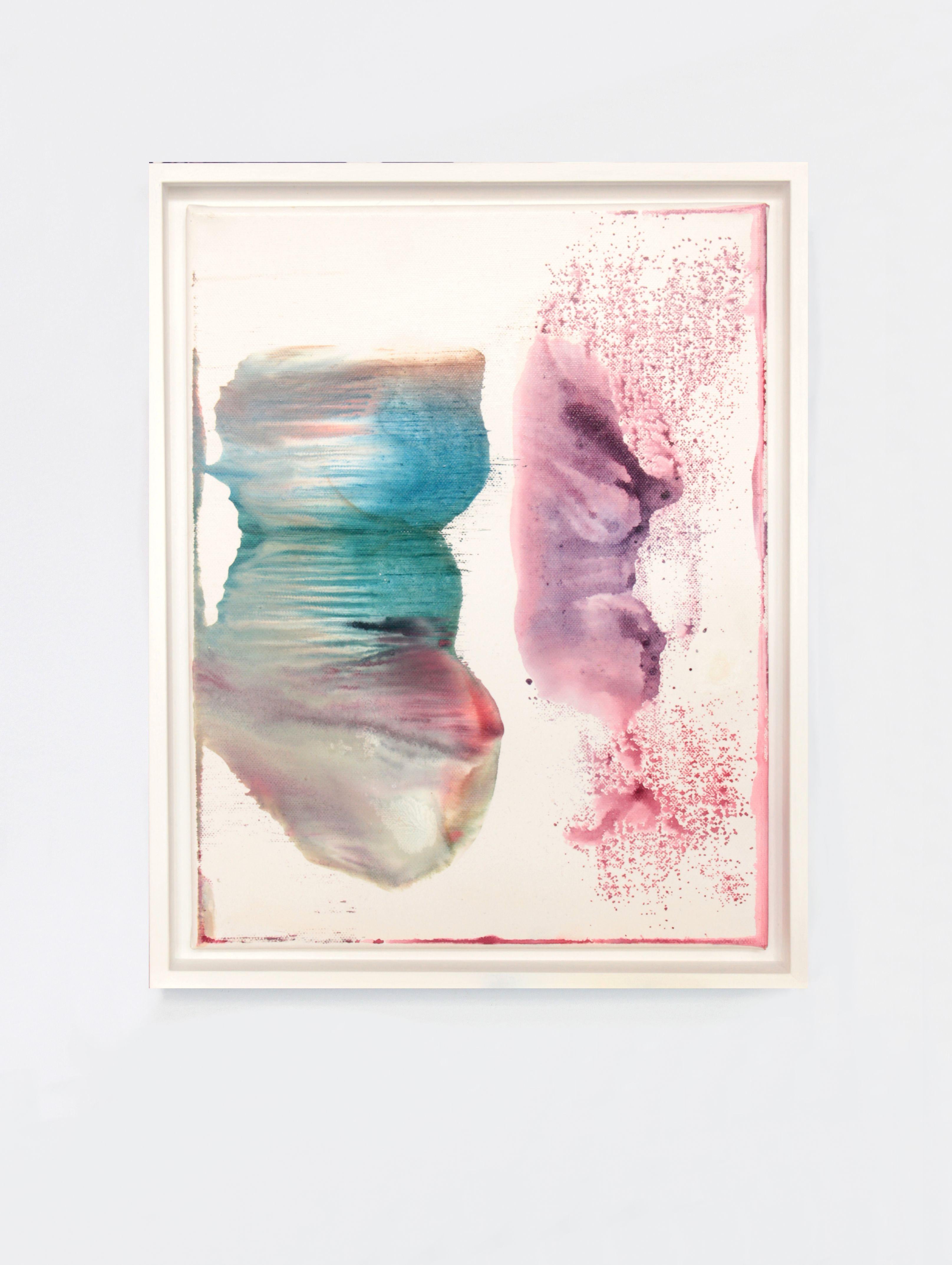 Udo Haderlein Senza titolo Pittura acrilica e inchiostro su tela in vendita 4