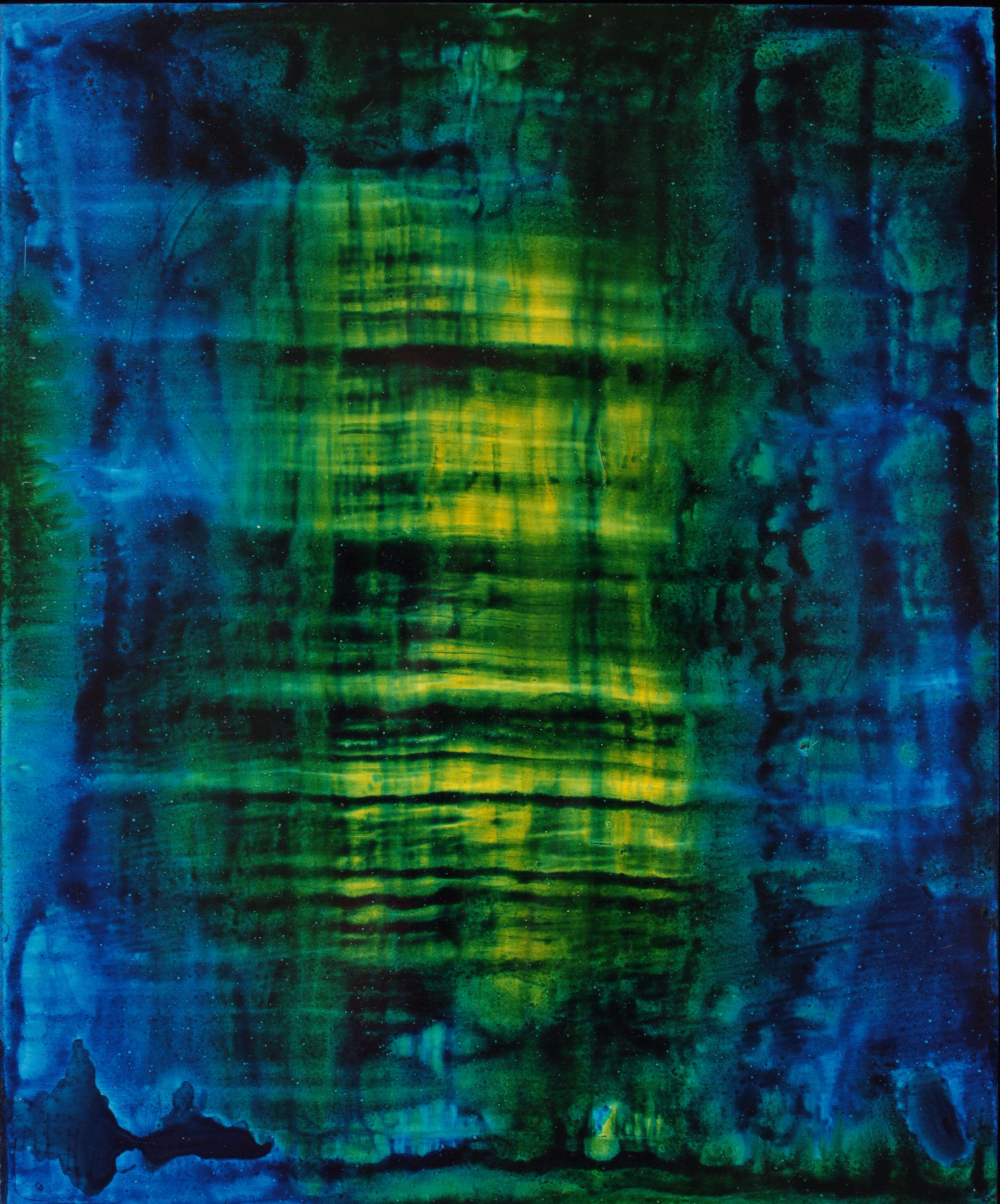 Senza titolo, pittura acrilica su tela, 2016 di Udo Haderlein in vendita 1