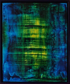 Peinture acrylique sur toile sans titre, 2016 par Udo Haderlein