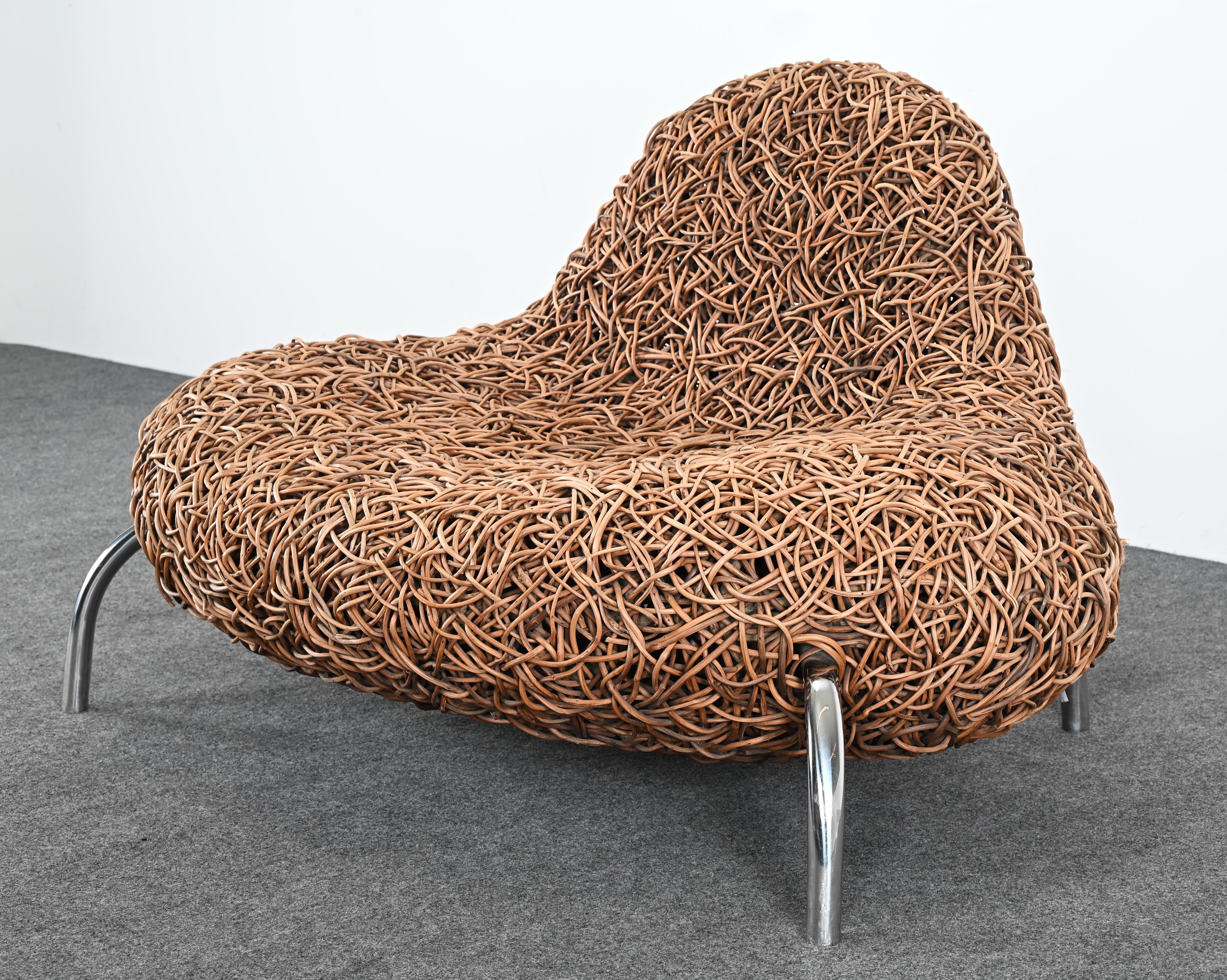 Organique Chaise à nid Udom Udomsrianan, Circa 2000 en vente