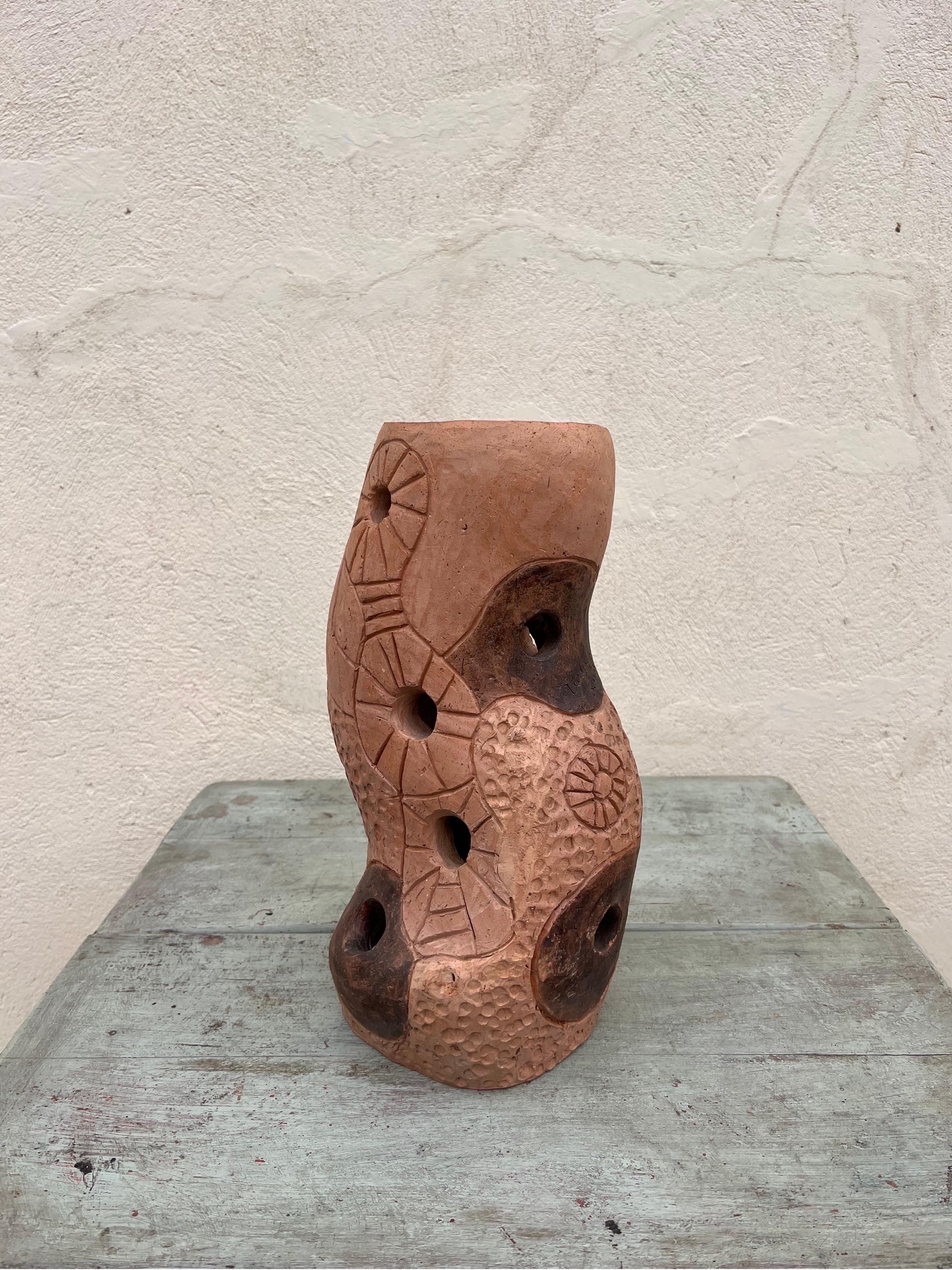 Ueda Satoko Clay Sculpture, Brazil, 1991 For Sale 4