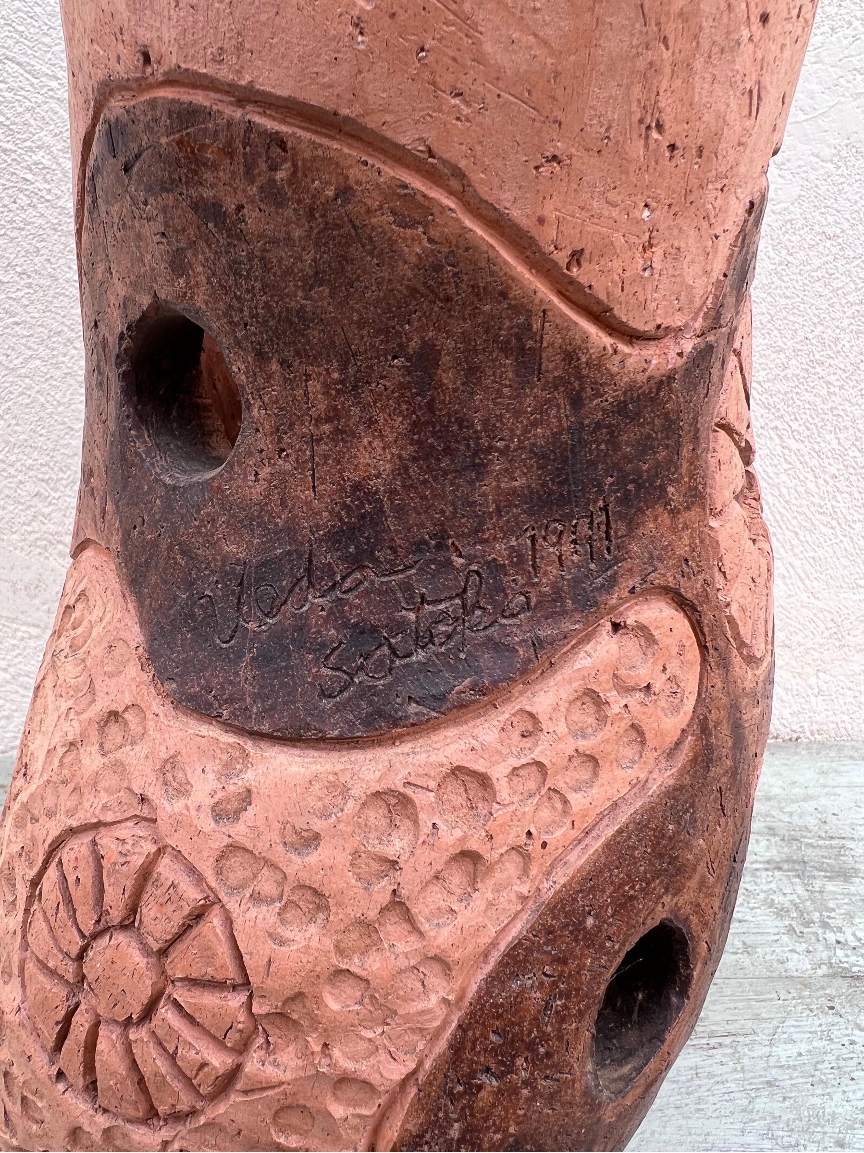 Ueda Satoko Scultura in argilla, Brasile, 1991 in vendita 4