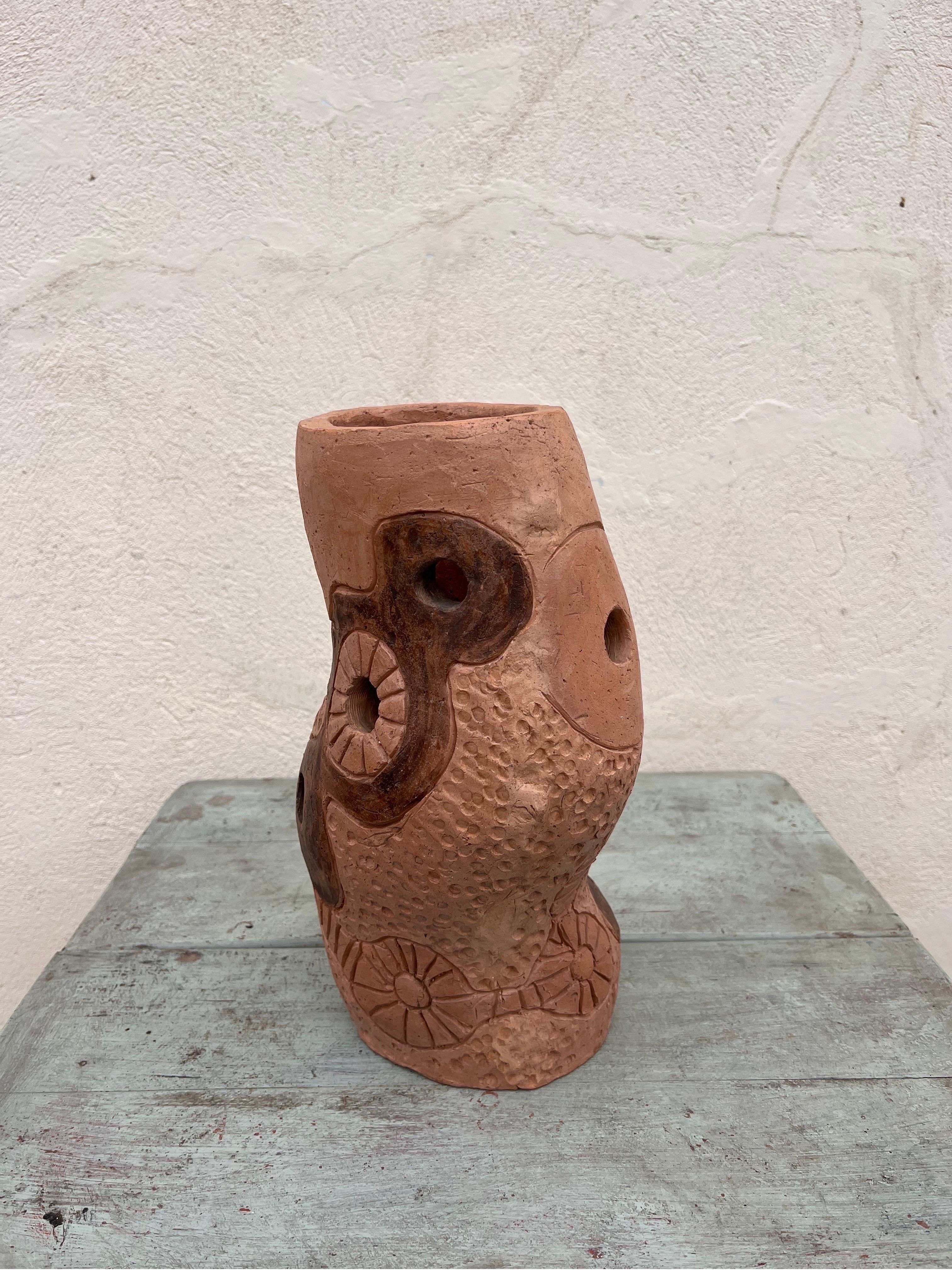 Ueda Satoko Clay Sculpture, Brazil, 1991 For Sale 1