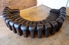 Ueli Berger, Eleanora Peduzzi-Riva and Heinz Ulrich Non Stop Sofa for De Sede