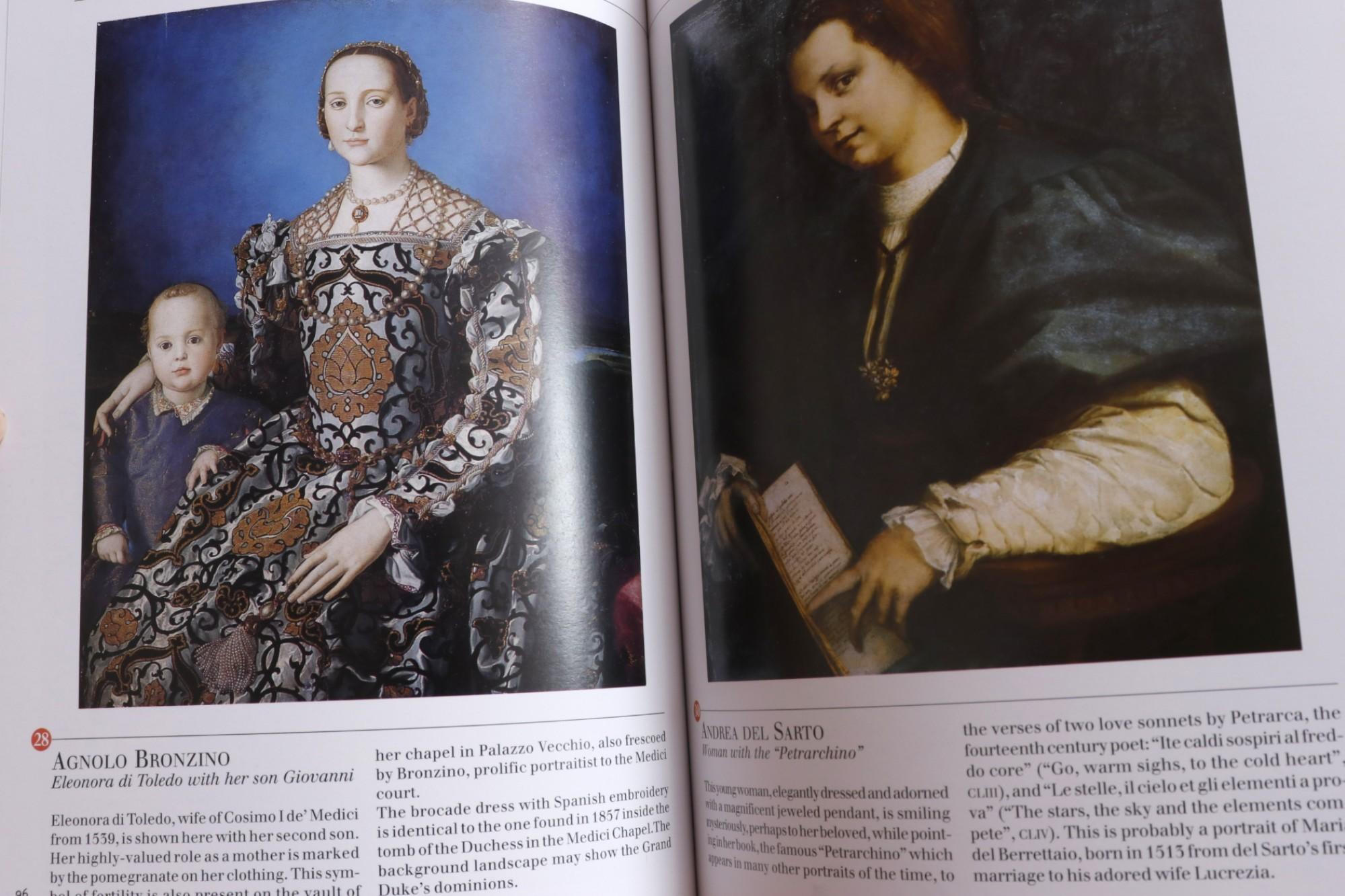 Uffizi Gallery - The Official Guide of All Works In Good Condition For Sale In Bradenton, FL