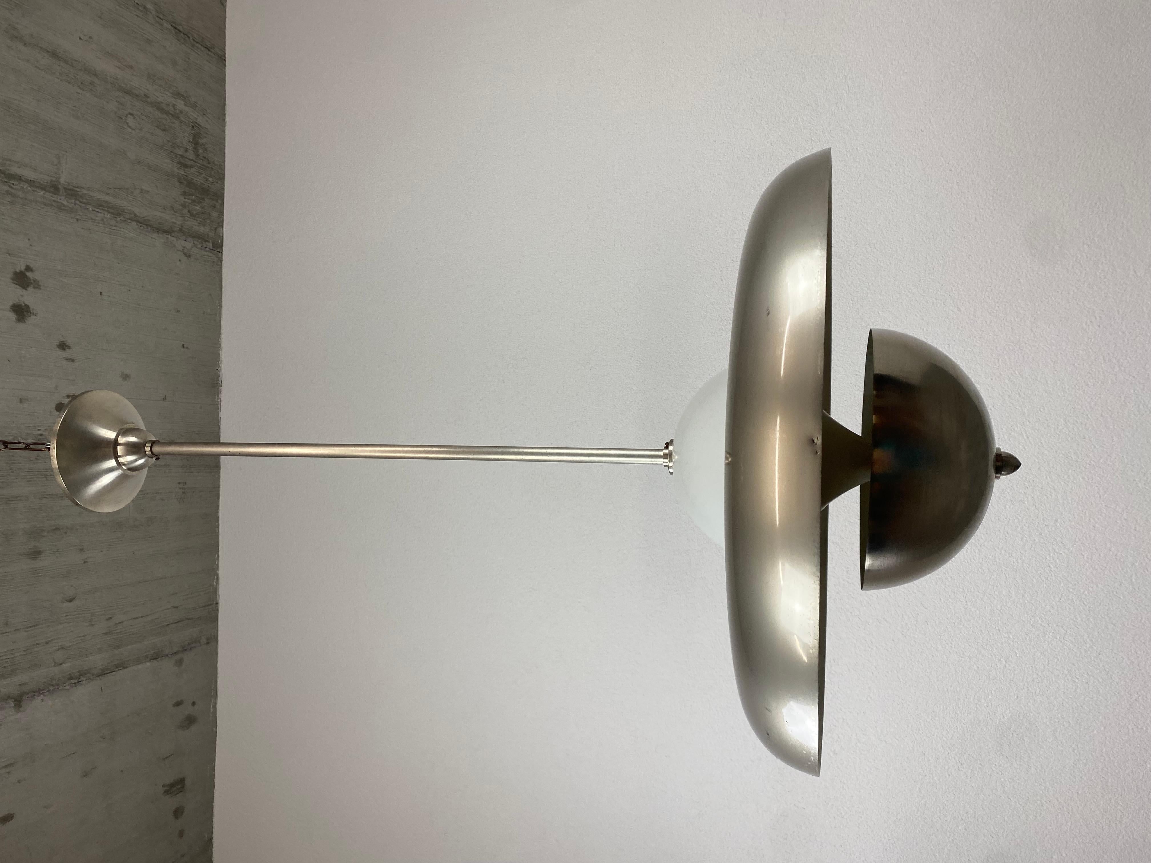 Czech UFO chandelier by Vladimír Havel for Krásná Jizba For Sale