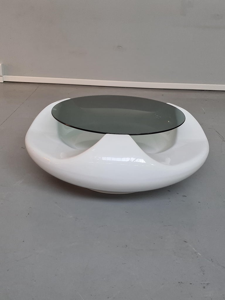 Ufo Coffee Table produced by Astarte Milano, 1960s at 1stDibs
