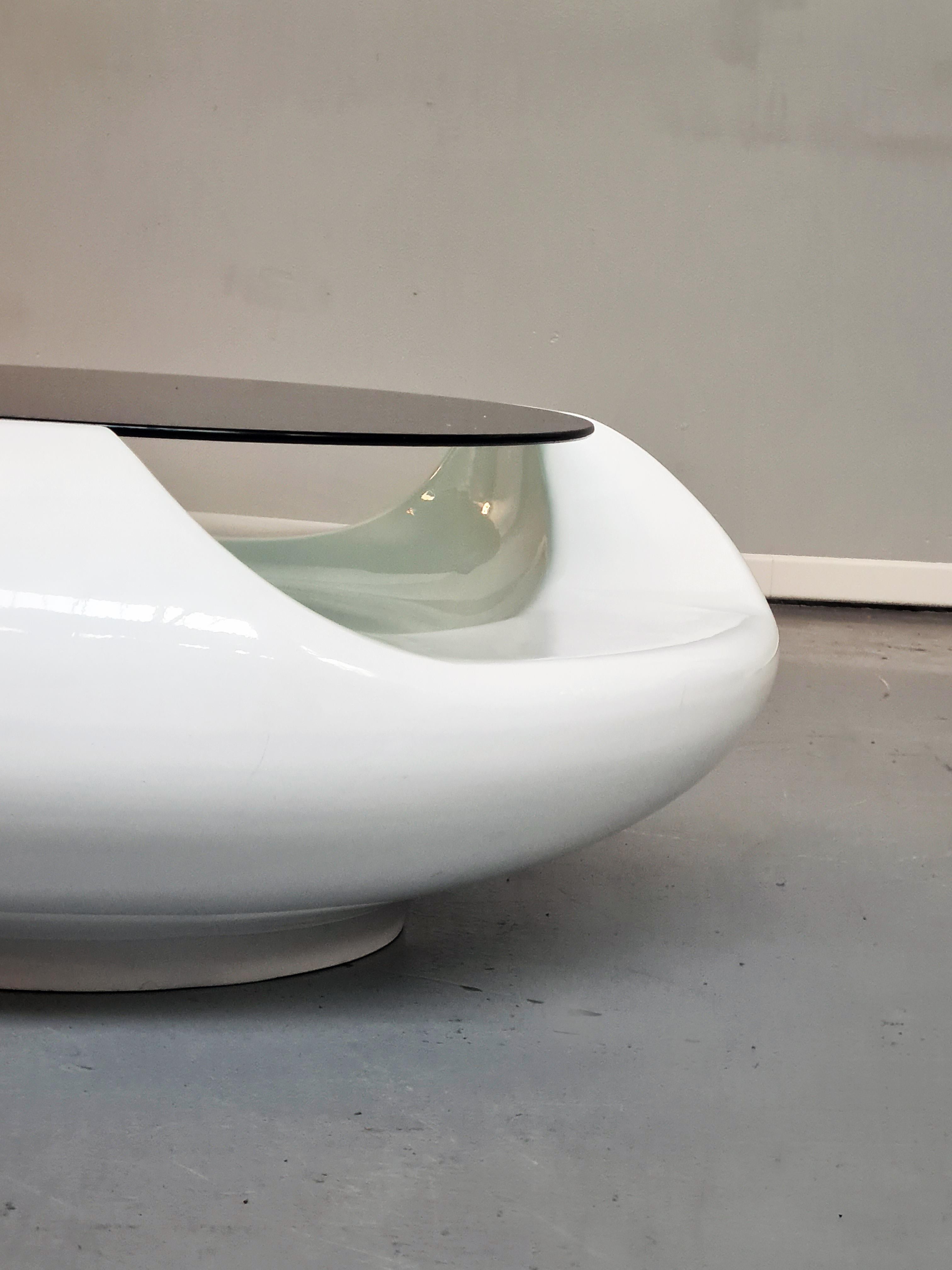 Ufo Coffee Table produced by Astarte Milano, 1960s In Good Condition In MIlano, IT