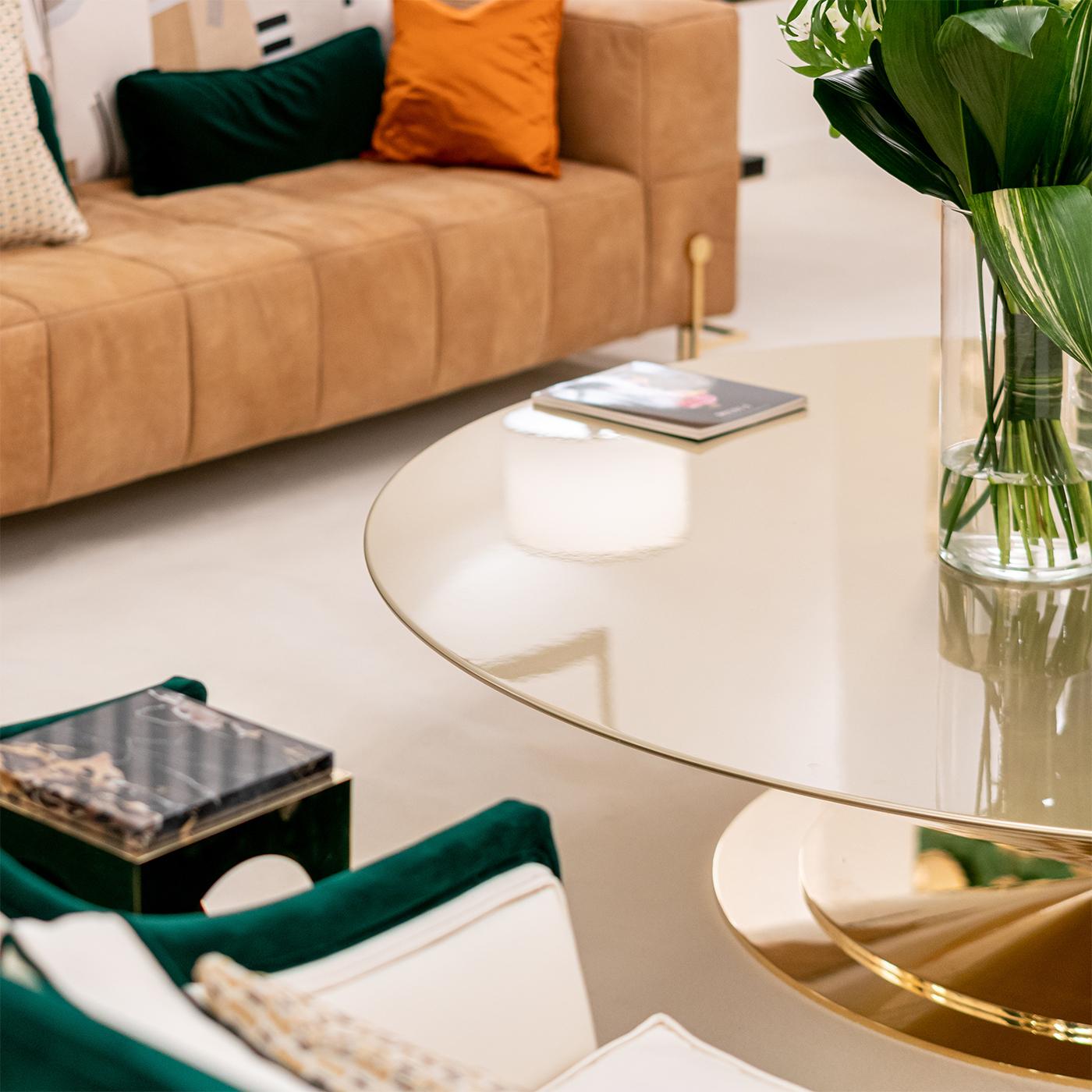 Italian UFO CONICAL COFFEE TABLE by CG Capelletti For Sale