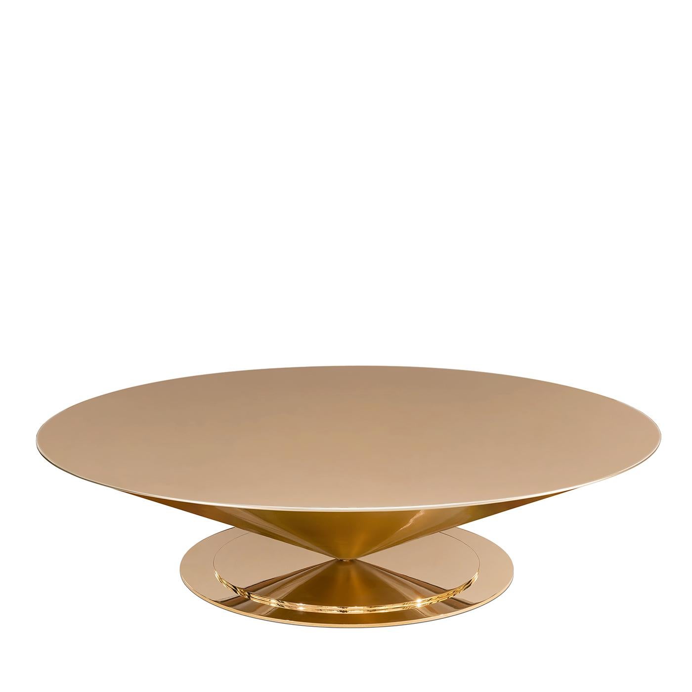 Contemporary UFO CONICAL COFFEE TABLE by CG Capelletti For Sale