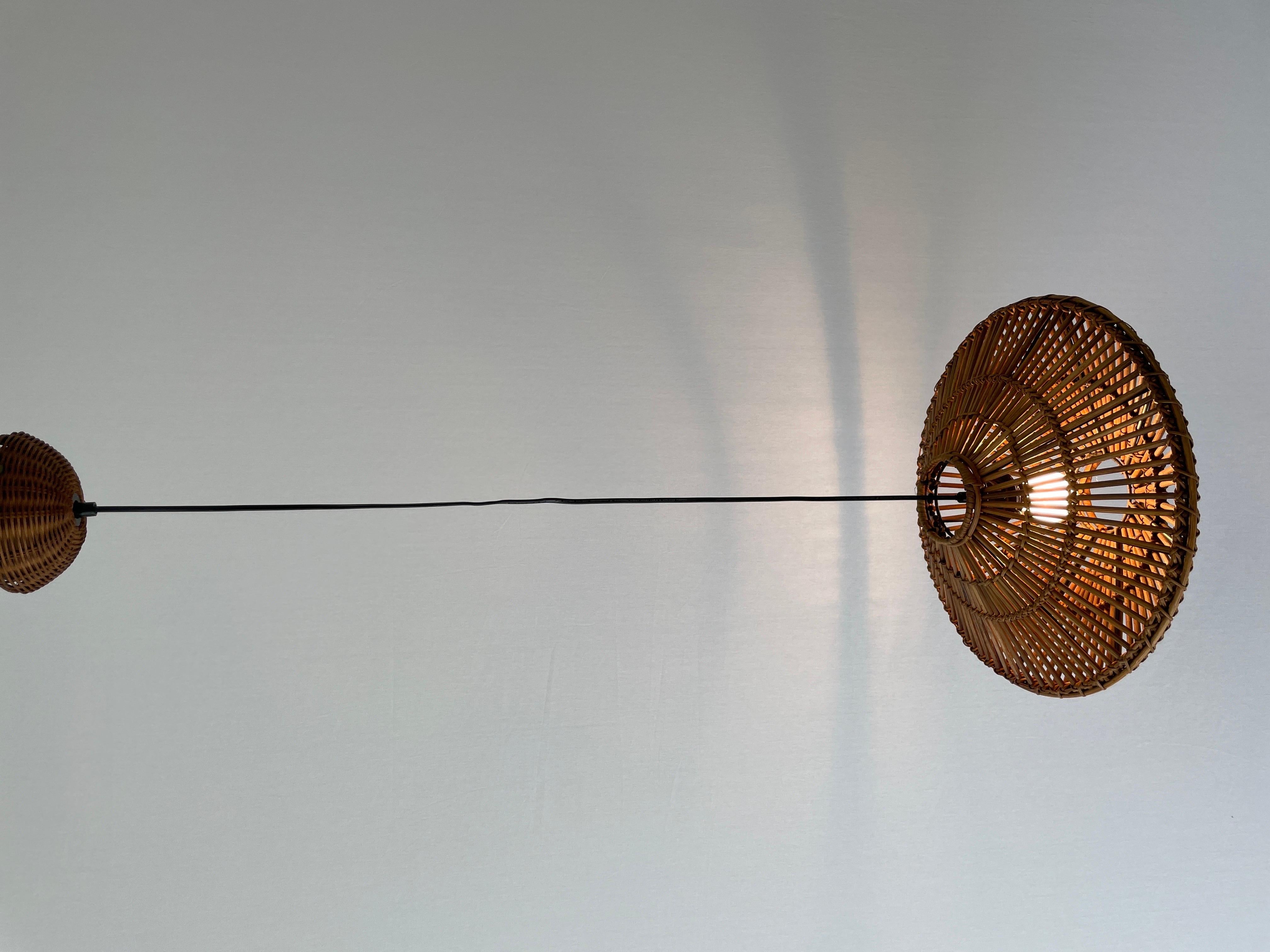 Ufo Design Mid-century Modern Pendant Lamp by Franco Albini, 1960s, Italy For Sale 10