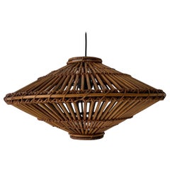 Ufo Design Mid-century Modern Pendant Lamp by Franco Albini, 1960s, Italy Ufo Design Mid-century Modern Pendant Lamp by Franco Albini, 1960s, Italy