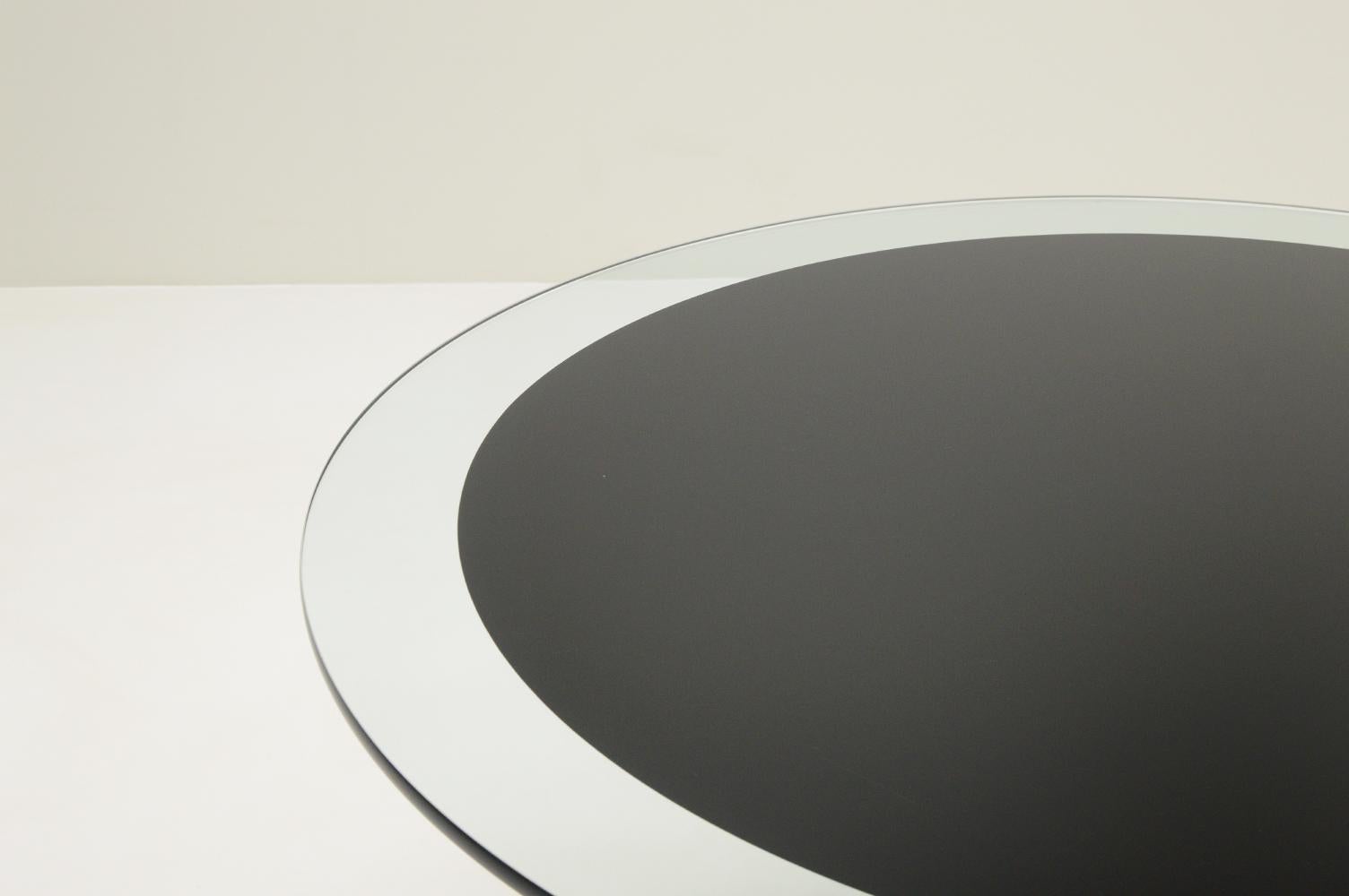 Fin du 20e siècle Table de salle à manger UFO de Luigi Saccardo pour Arrmet, 1970, Italie en vente