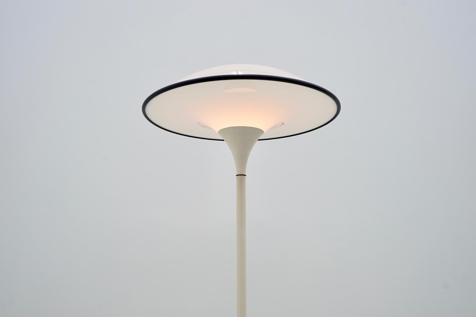 Late 20th Century Ufo Floor Lamp with Tulip Base by Fog and Mørup, 1970s