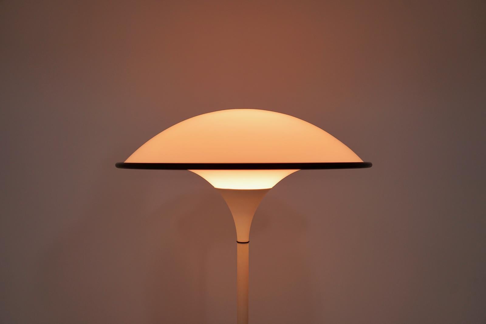 Ufo Floor Lamp with Tulip Base by Fog and Mørup, 1970s 1