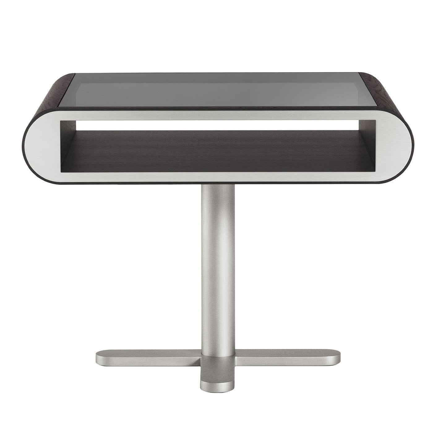 Table d'appoint UFO en Wood Wood gris par Lorenza Bozzoli en vente