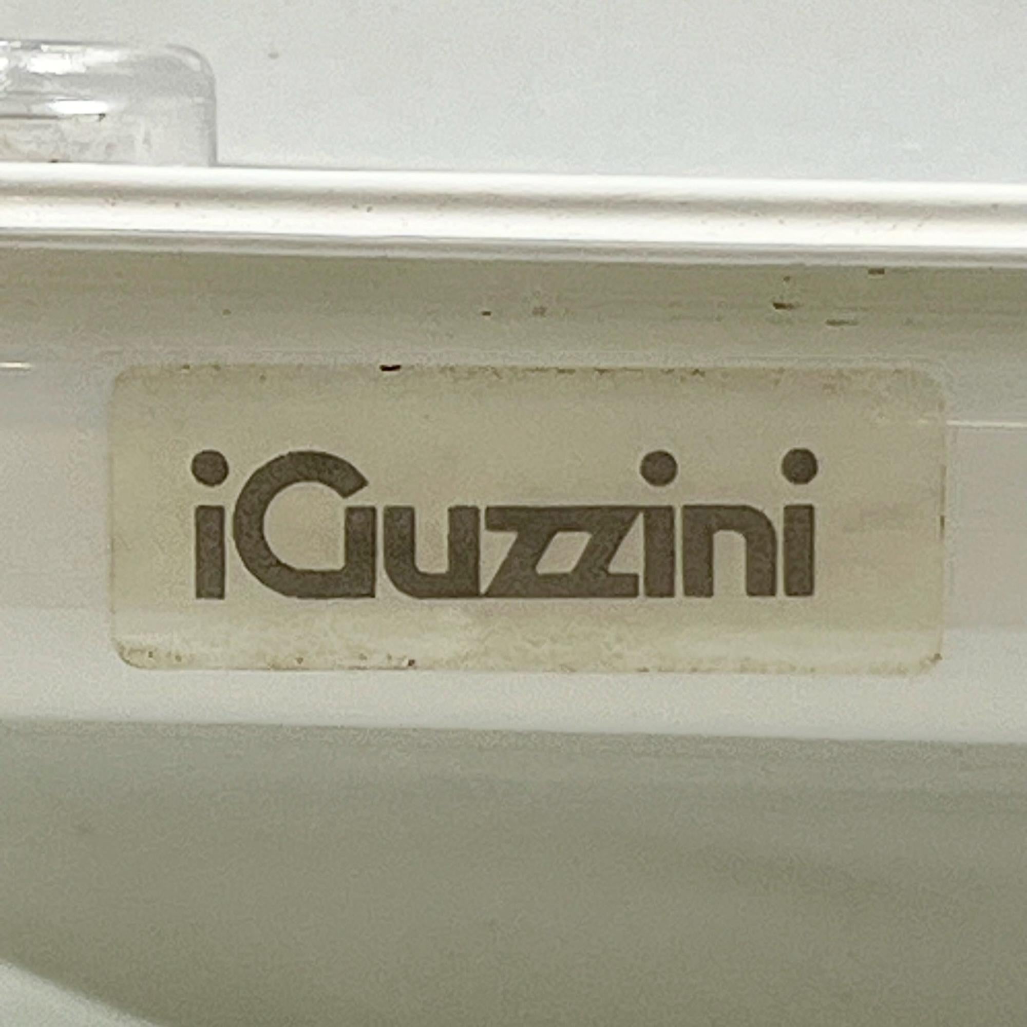 UFO Lamp iGuzzini - Minimalist 1980s Design Italian Acrylic Wall Ceiling Light 4
