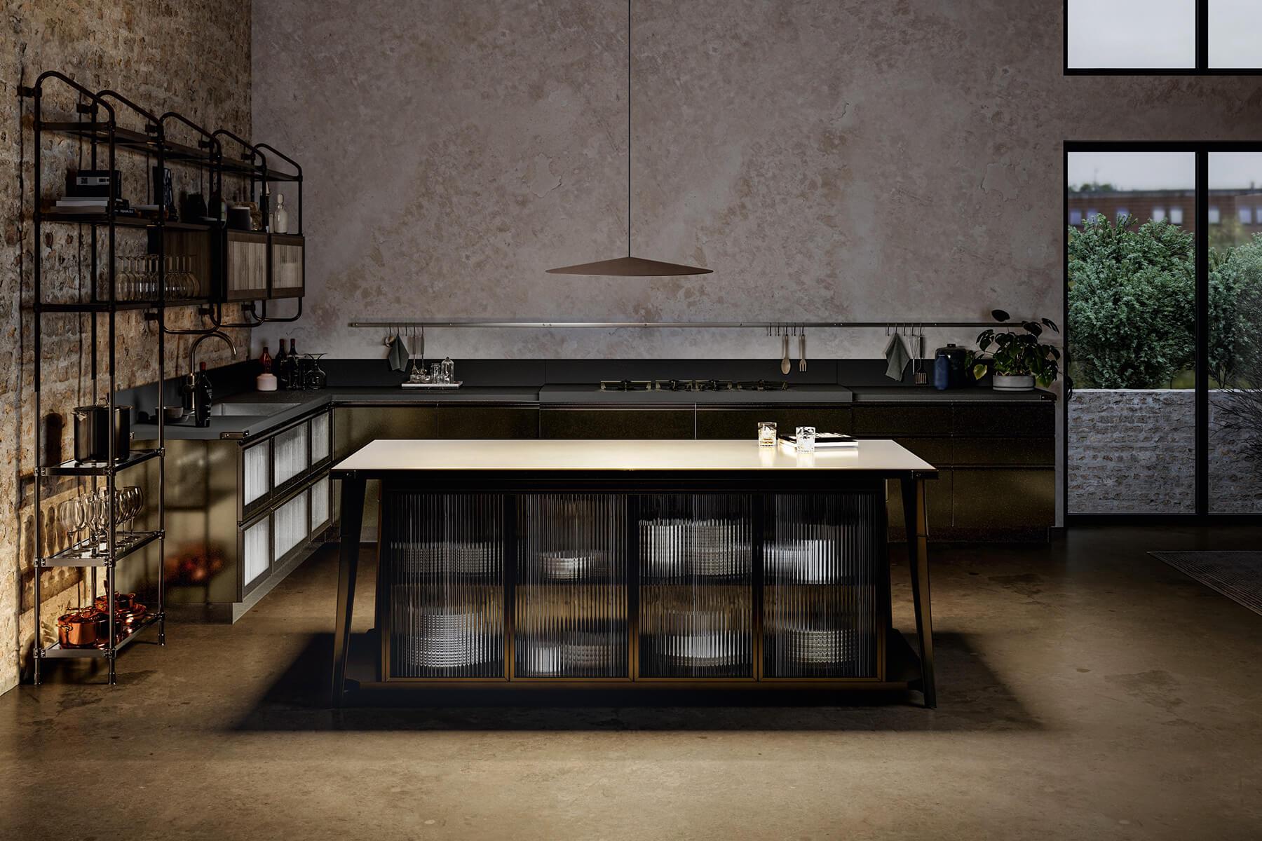 Lampada a sospensione U.F.O. Large in Rust di Diesel Living with Lodes in vendita 1