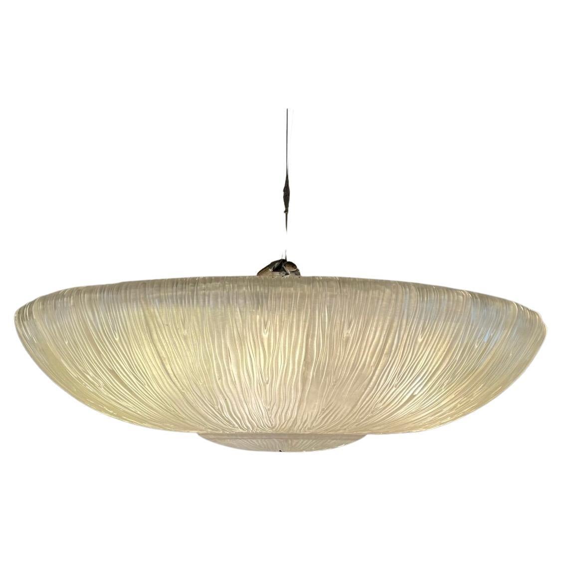 Lampadario UFO in vetro di Murano, Italia