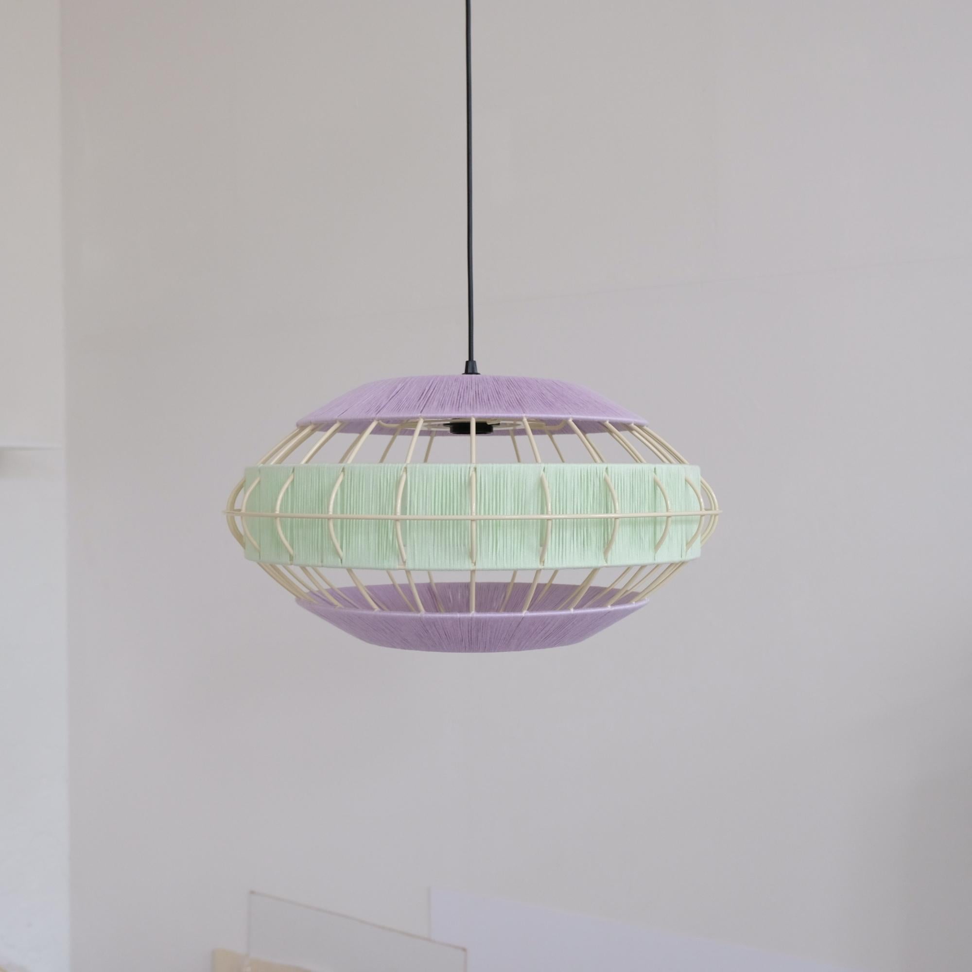 This piece of from a limited collection of 5 worldwide.
It is handmade in WeraJane`Studio.
The lampshade is made of steel and produced locally.
It is ready to ship asap.
Please note this item is 2kg.