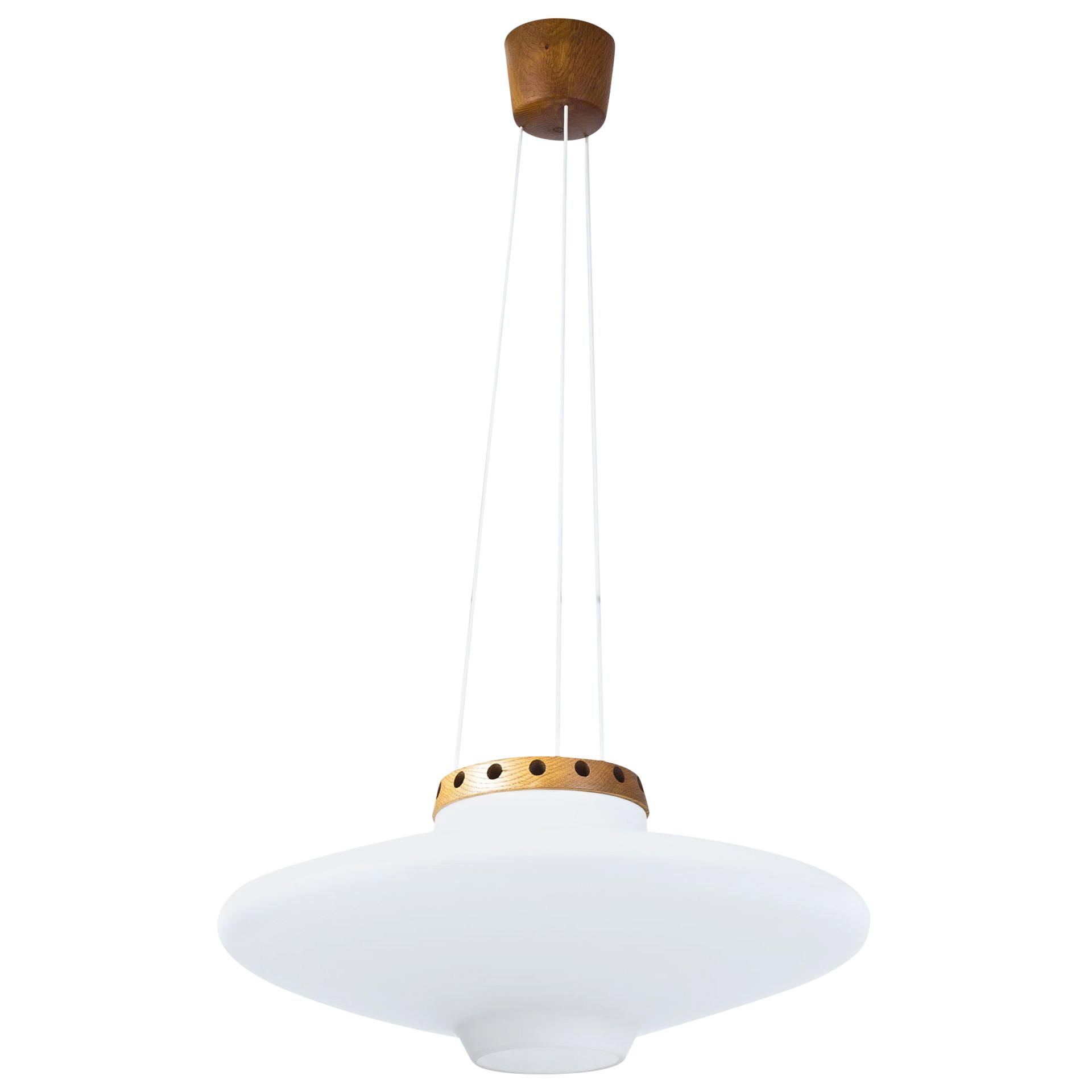 UFO Pendant Lamp by Uno & Östen Kristiansson for Luxus, Sweden