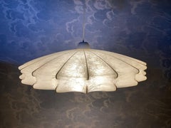 UFO shaped Cocoon Lamp by Goldkant like Achille & Pier Giacomo Castiglioni, Flos