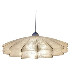 UFO shaped Cocoon Lamp by Goldkant like Achille & Pier Giacomo Castiglioni, Flos