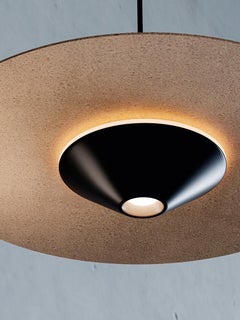 U.F.O. Small Suspension lamp in Black by Diesel Living with Lodes