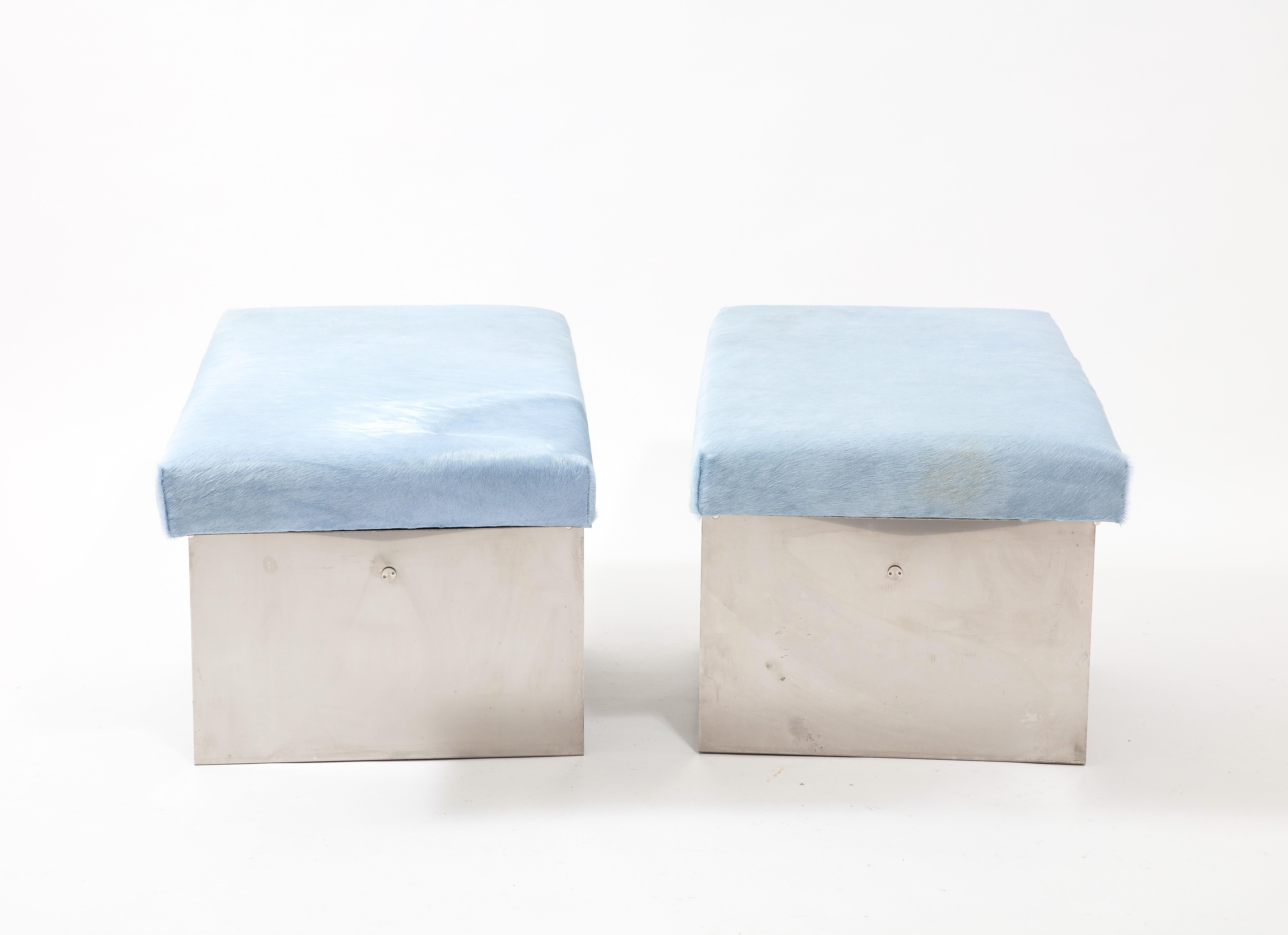 20th Century Uginox Benches, France 1970 For Sale