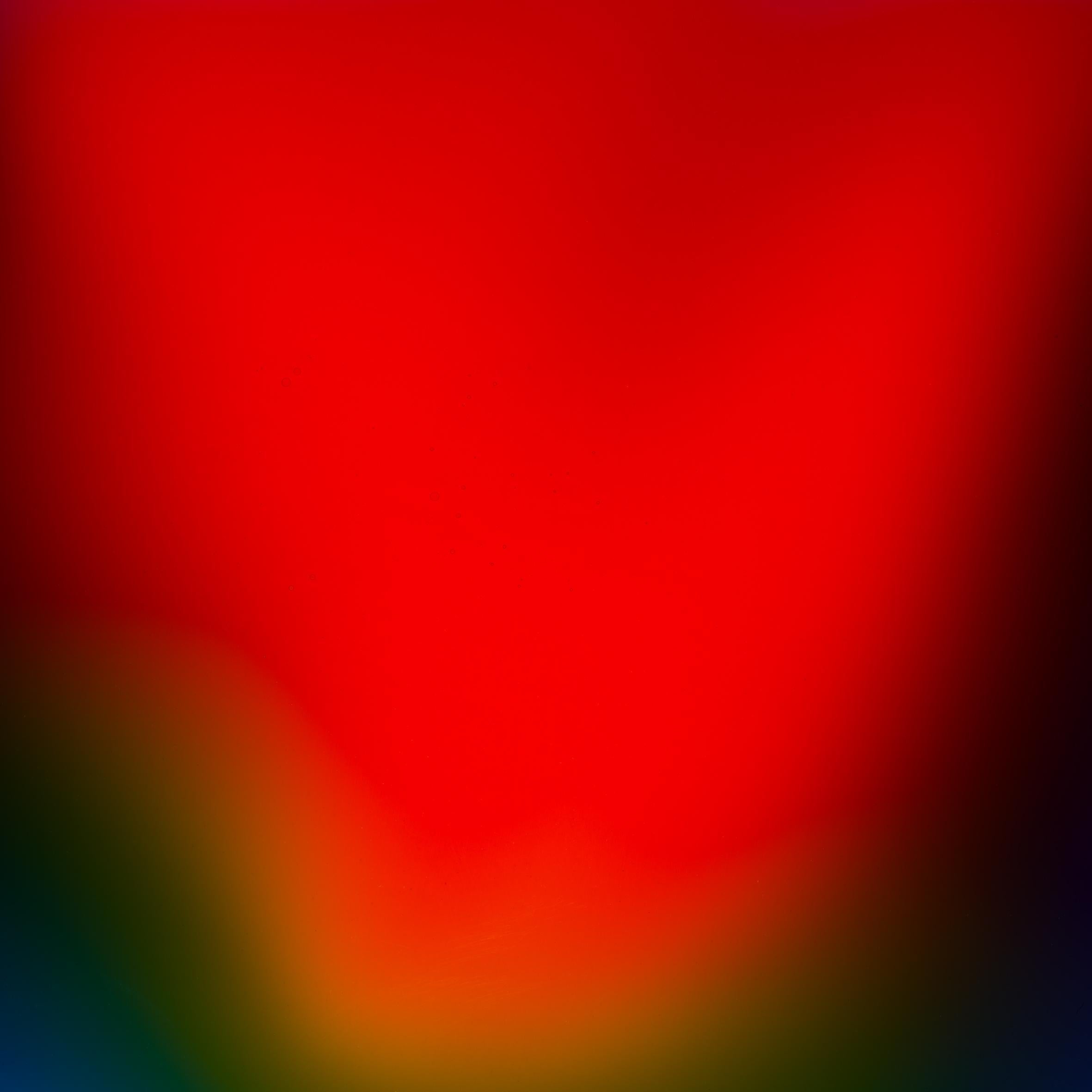 Corpo rosso - Campo di colore rosso, 100x100cm, Edizione limitata di 10 esemplari.