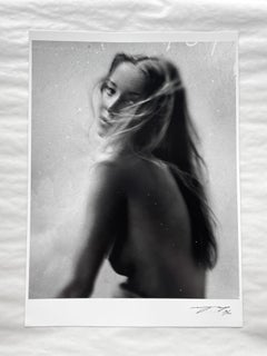 3499 - Black and white analogue female portrait, limitd edition 4 of 20