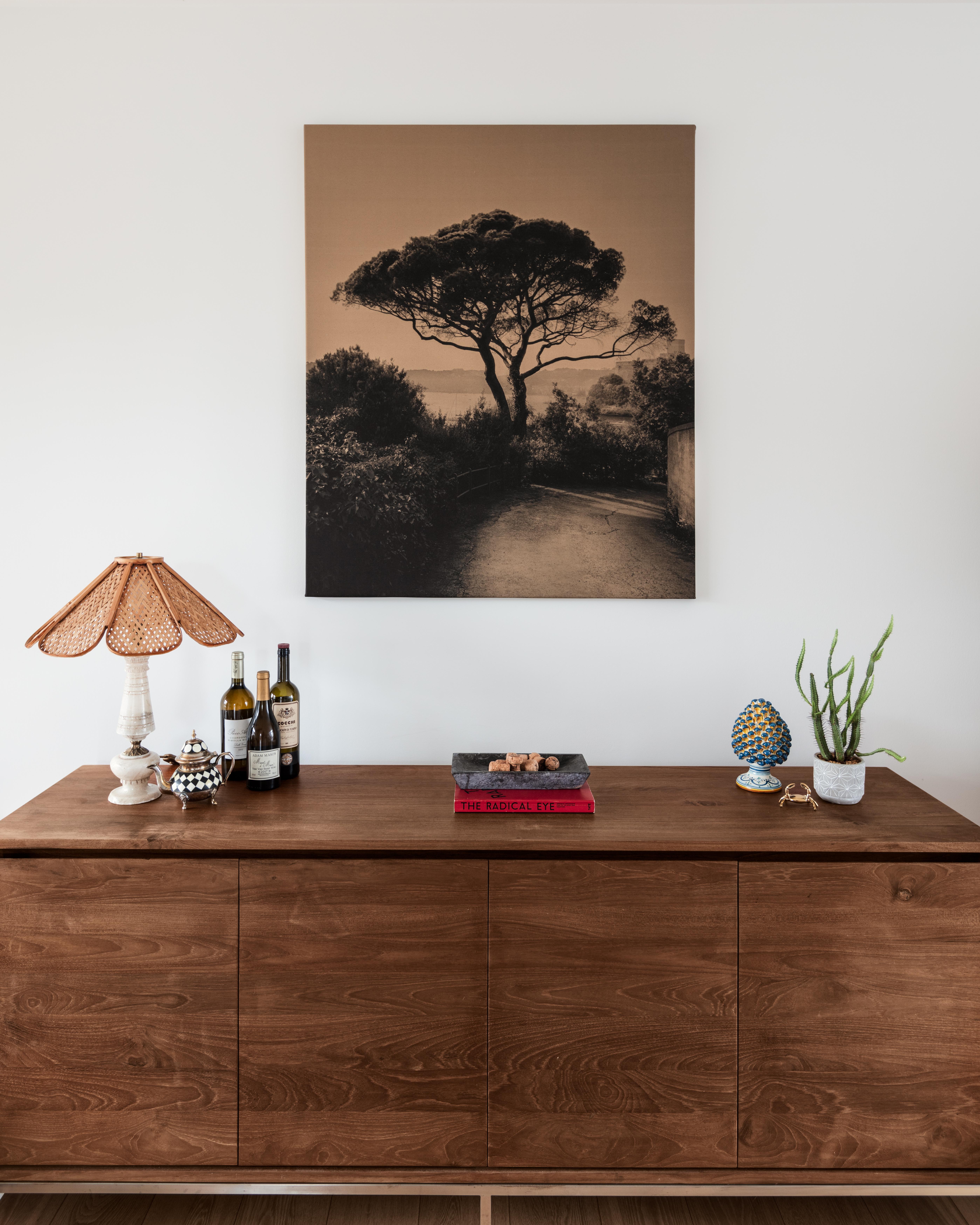 Bay of Poets - Mediterranean landscape on cotton canvas, limited edition 2 of 5 - Contemporary Photograph by Ugne Pouwell