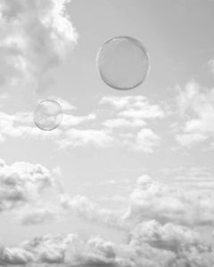 Burbujas - fotografía abstracta en blanco y negro, Edición limitada 3 de 20