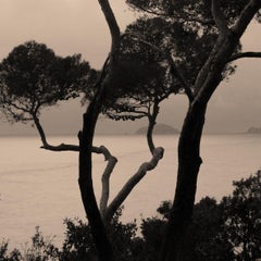 Corrientes - Paisaje mediterráneo sobre lienzo de algodón, edición limitada de 5.