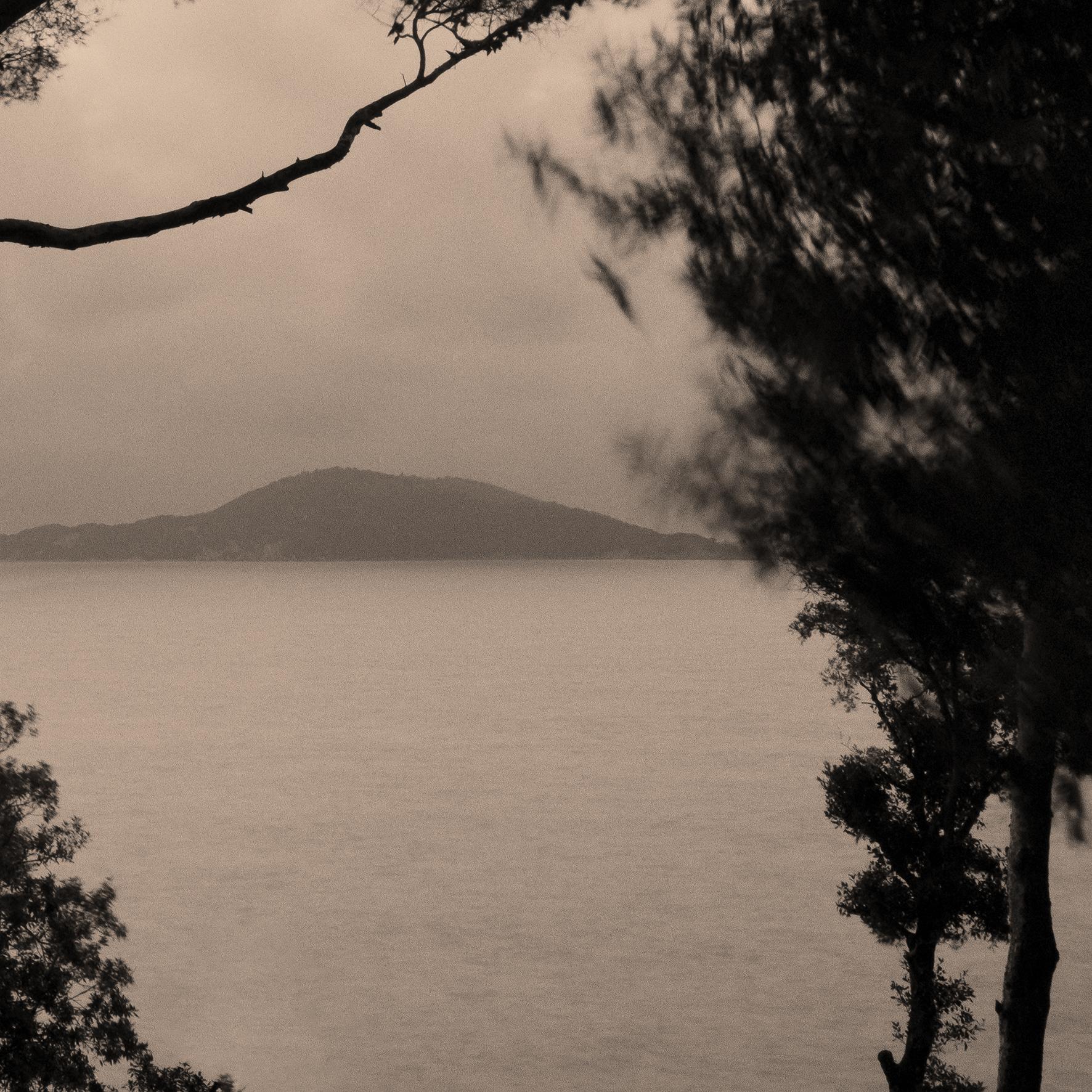 Currents - Italian Riviera landscape photography 175 x 100cm, Limited Edition 5 - Contemporary Photograph by Ugne Pouwell