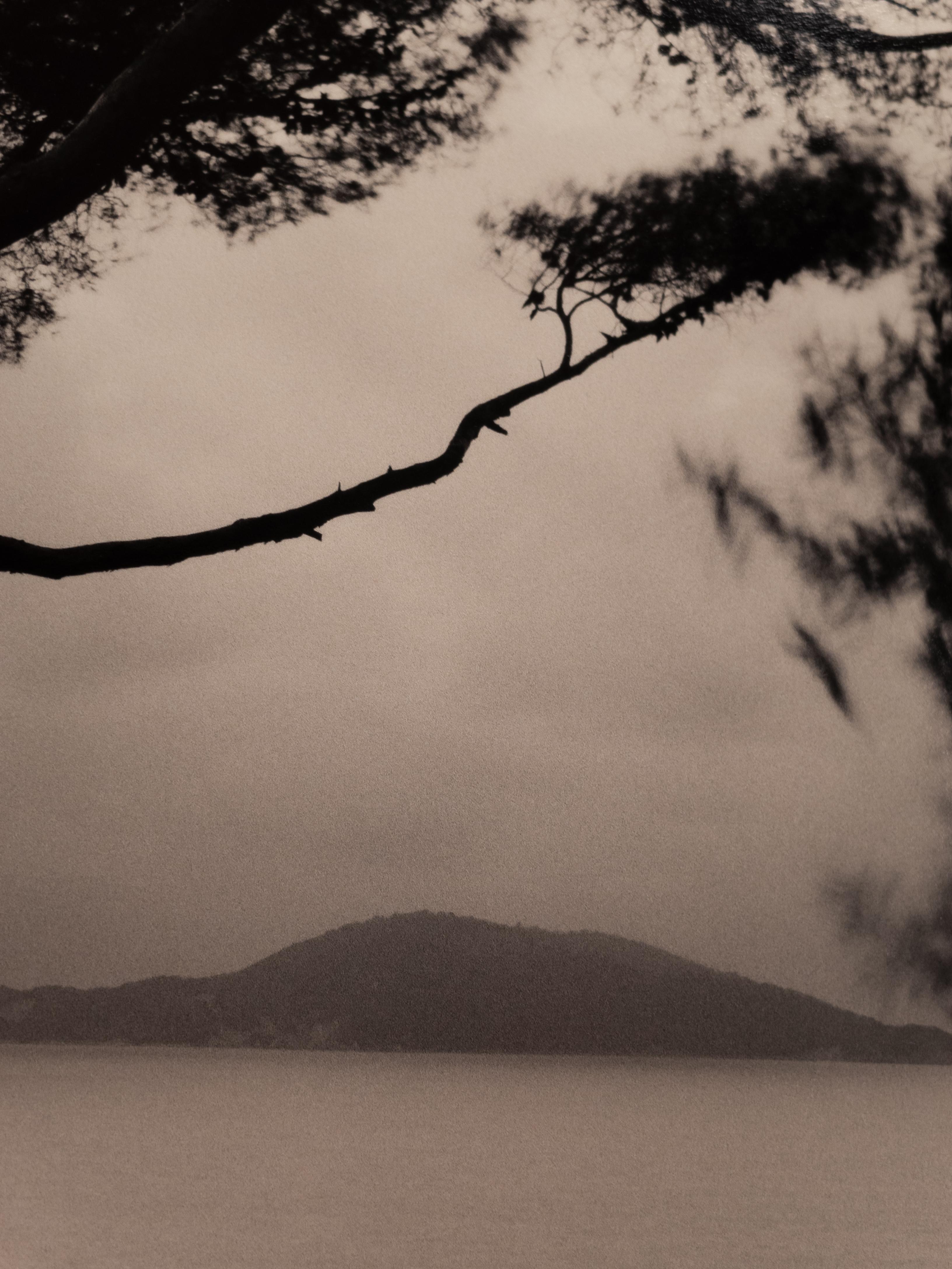 Currents  - analogue landscape photography of Italian riviera - Contemporary Photograph by Ugne Pouwell