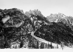 Dolomites No.3, Analogue Schwarz-Weiß-Gebirgefotografie, Ltd. 10