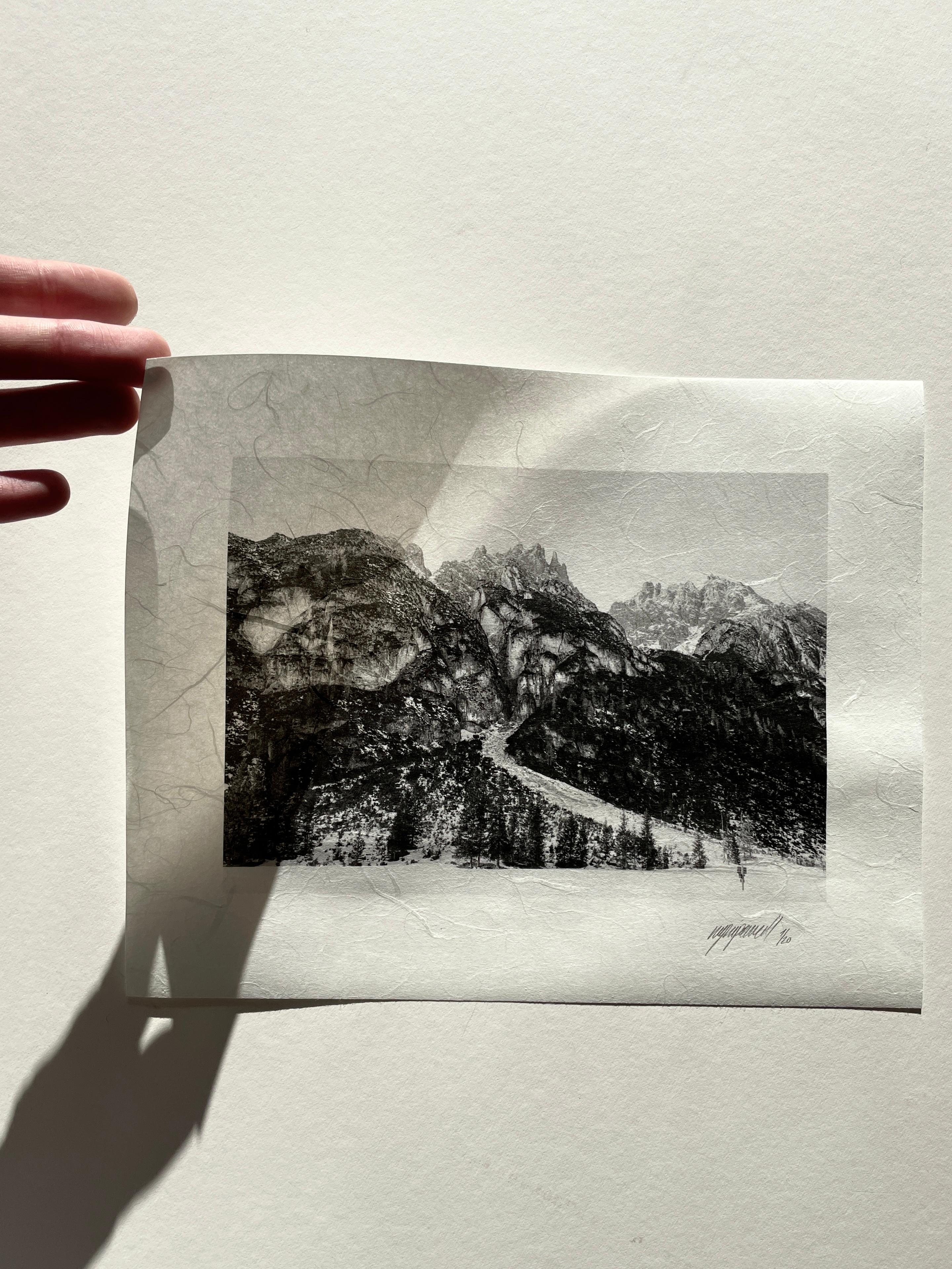 Dolomites n°3, Analogue Black and White Mountain Photography, Ltd. 20 en vente 1