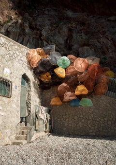 Fishing Nets - colour photography of fishing nets in Italy, Limited Edition 20