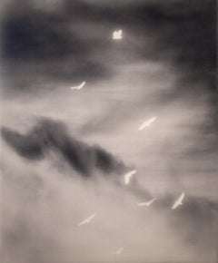 Flight - fotografia astratta del cielo su tela di cotone, edizione limitata a 5 esemplari